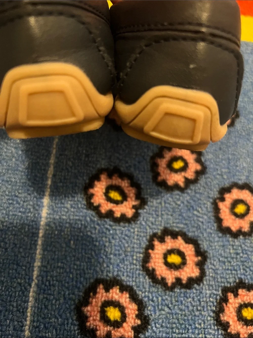 Toddler Dark Blue Slip-On Loafers